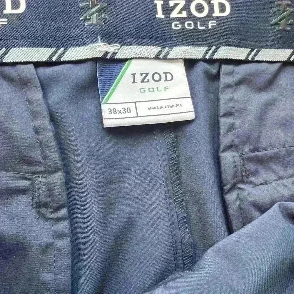 Izod Men’s Blue Golf Pants 38X30 - Picture 4 of 5